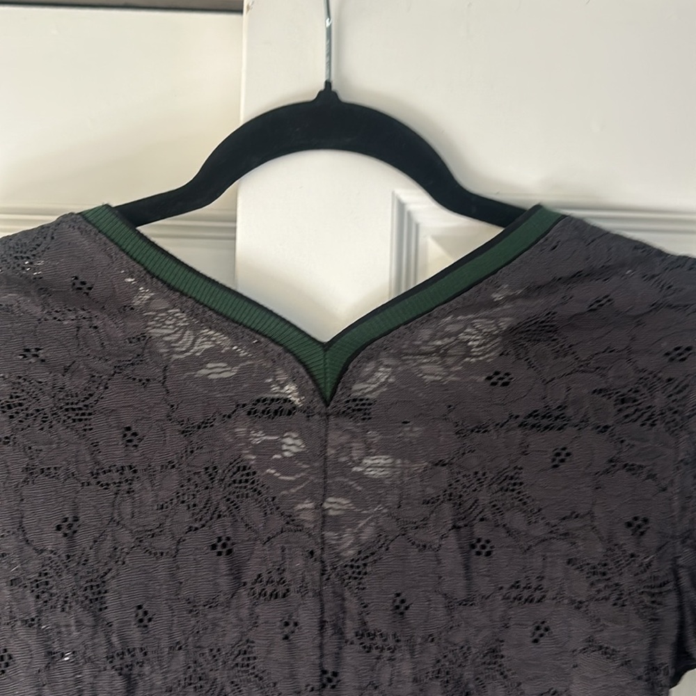 Intimately Free people stretch, lace, long sleeve top XS - Picture 7 of 7